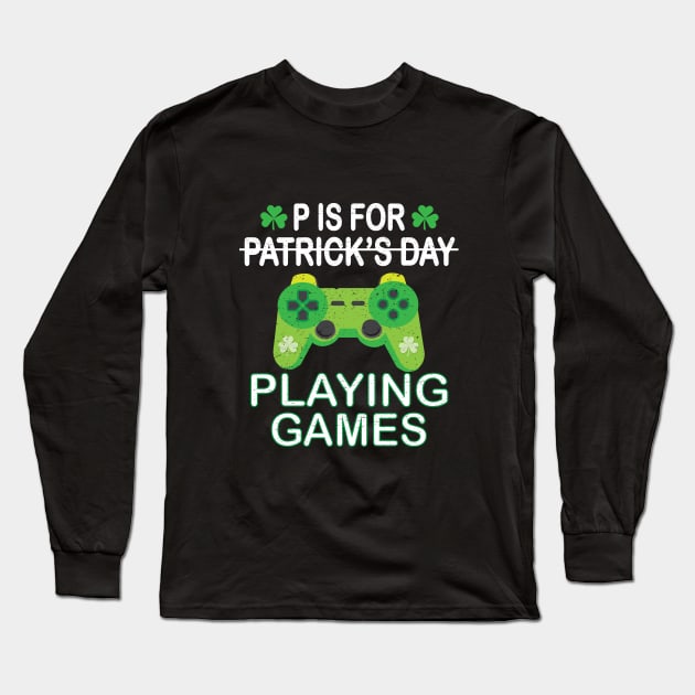 Gamer Video Games Long Sleeve T-Shirt by othmane4